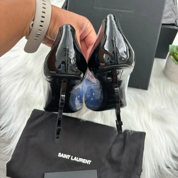 Yves Saint Laurent Clear Opyum Heels - Picture 4 of 8